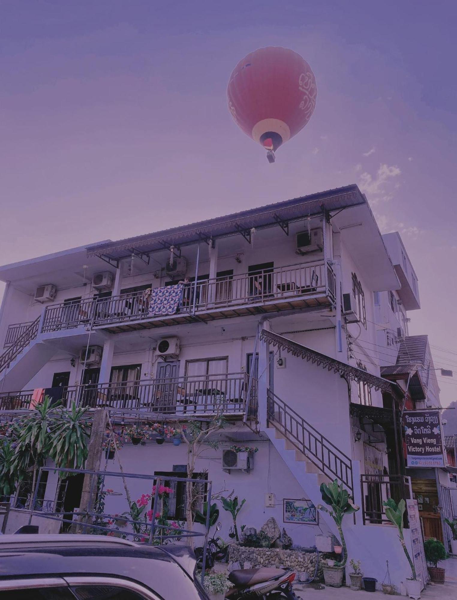 Vang Vieng Victory Hostel Exterior photo